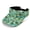 Coconut Tree Floral Design, variant on Tropical Pineapple & Floral Print Sun Visor Cap, Lightweight Sun Visor Hat Polyester Fabric UV Protected Comfortable Sports Sun Visor Hat for Hiking