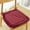 Red RD, variant on Xecvkr Seat Cushion Chair Student Office Winter Warm Plush Soft Non Slip Comfort Durable Washable 15.75x15.75in Multipurpose Desk Bench Nursing Home 1 Pack