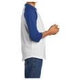 thumbnail image 4 of Yellow Rooster Youth Colorblock Raglan Jersey White/ Royal L, 4 of 7