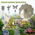 Sun Catchers with Crystals,Rhinestones Hummingbird Butterfly Owl with Crystal Sun Catcher,Window