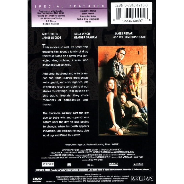 Drugstore Cowboy (DVD) - Walmart.com