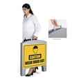 thumbnail image 2 of M&T Displays Mini Street SignPro A-Frame 24.8x19.76 Gray Sidewalk Sign Board for Cafe & Restaurant, 2 of 11