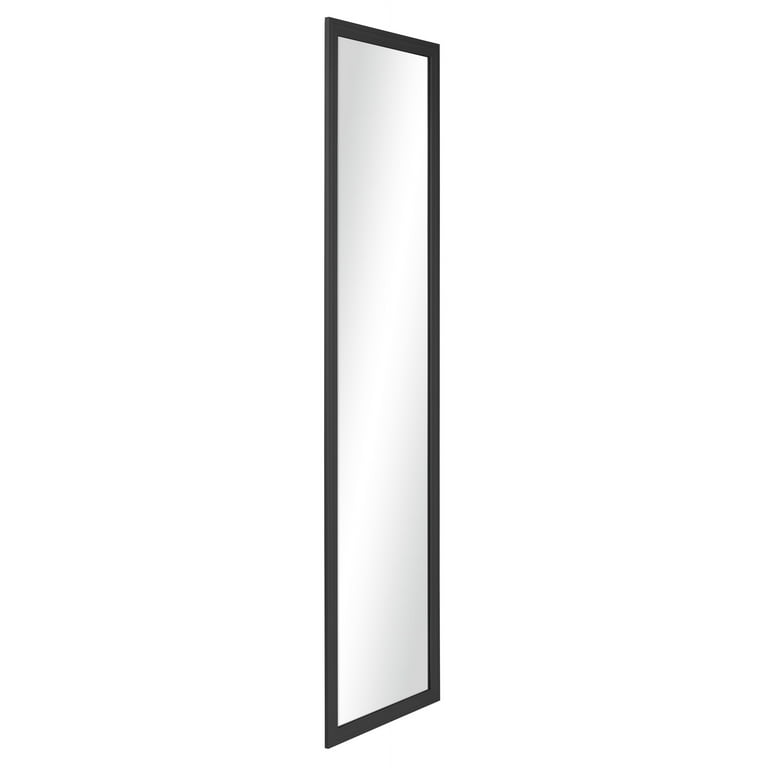 Mainstays 13x49 Rectangular Full-Length Black Mirror