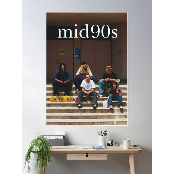 Miluva Mid 90S Movie Poster Wall Art, Modern Wall Decor For Living Room Bedroom, 8x12 UNFRAMED