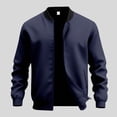 thumbnail image 5 of Men's Jacket Lightweight Casual Windbreaker Zip Up Coat With Pocket, 5 of 8