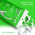 thumbnail image 4 of Clean Flosspyx, Floss Picks, 75 Count, Dental Flossers, Minty Flavor, Recycled Plastic, Super Strong Fine Floss, Tight Teeth, Premium Longer Floss Head, Includes Safe Fold-Back Tooth Pick, 4 of 4