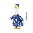 thumbnail image 3 of Christmas Gooses Outfits, 23-inch Goose Statue Clothes & Hat, Patio Garden Yard Decoration for Outdoor Holiday Decor, 3 of 5