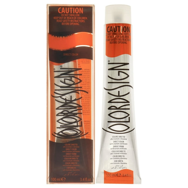 Color de cabello permanente directo ColorDesign Chocolate oscuro 3.4 oz unisex