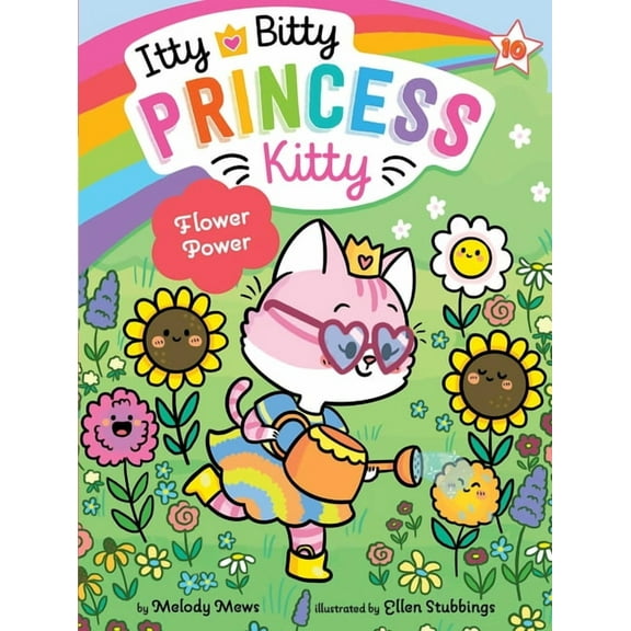 Itty Bitty Princess Kitty Flower Power, Book 10, (Hardcover)