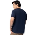 thumbnail image 5 of Fruit of the Loom Eversoft - playera de algodón para hombre, transpirable y absorbe la humedad con control de olor, tallas S-4x, 2 Paquetes Azul Marino, XX-Large, 5 of 5