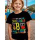 thumbnail image 1 of Boys & Girls 3rd Grade First Day of School T-Shirt - "I Am & Ready to Learn!" with Apple, Books, and Pencils Design - Black Casual Summer Tee for Youngsters, Youngsters'S School App, 1 of 5