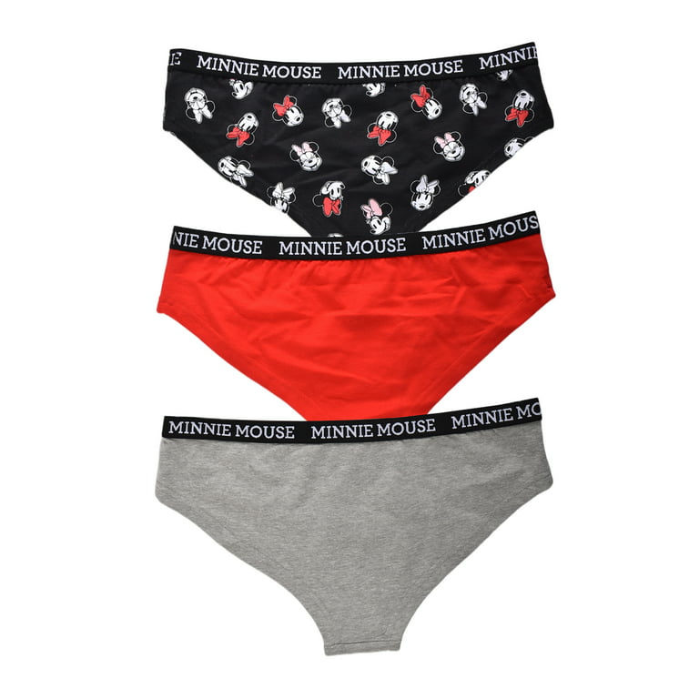 Minnie Mouse Women's Hipster Panties, 3 Pack