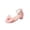 A-RD2172, variant on JAJAHO Girls Princess Dress Shoes Bow Low Heel Sandals Open Toe Hook And Loop Party Wedding Footwear For Little/Big Kids Versatile Shoes