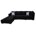thumbnail image 4 of Sala esquinera EL BAZAR STORE Aquiles 260x200 cm Negro Moderna modular, 4 of 5