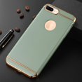 thumbnail image 1 of Funda de teléfono chapada completa para iPhone, carcasa dura mate de lujo 360 para iPhone 11, 12, 13, 14 Pro Max, 6s, 7, 8 Plus, 5, 5s, XR, XS Max, PC qiuyongming unisex, 1 of 2