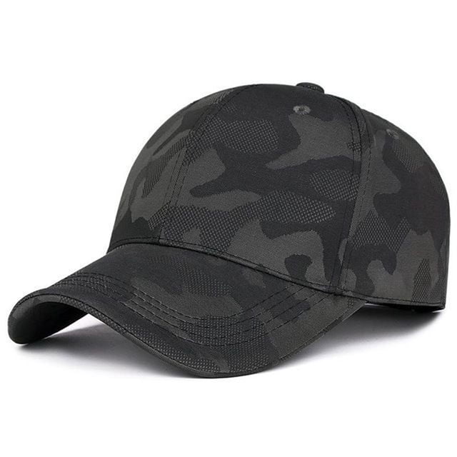 Sonducket Gorra de béisbol de algodón para exteriores, cúpula bordada ajustable, protección solar, deporte, pesca, Golf, sombrero, accesorios Sombreros Gris