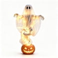 thumbnail image 3 of Luckky Swirling Ghost Pumpkin Yard Lamp,Lighted Spooky Ghost Statue with Warm Light,Waterproof Outdoor Ornament for Porch,Pathway,Lawn & Garden,Fall Autumn Halloween Party Decor, 3 of 9