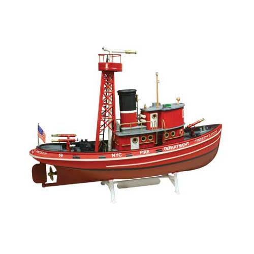 77226 Fire Boat Bateau-Pompe Lindberg 1/72 Static Model Kit No 