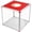 Transparent, variant on SHISUYAN Raffle Lottery Box Professional Raffle Ticket Holder Storage Ticket Storage Container Box