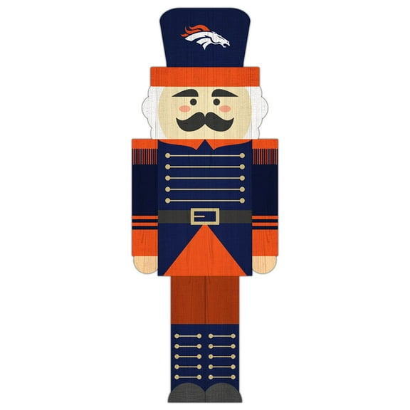 Denver Broncos 31'' Nutcracker Leaner