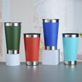 thumbnail image 4 of Vaso de cerveza fría de 473 ml con tapa abridora de botellas, termo de acero inoxidable, tazas de café para té, vasos térmicos, artículos para beber, 4 of 5