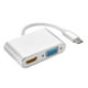 thumbnail image 4 of Cable de monitor tipo C a HDMI + VGA, convertidor de libros para portátil, estación de acoplamiento transfronteriza cuatro en uno., 4 of 6