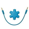 thumbnail image 2 of 3.5mm Audio Splitter Headset Accessory Universal Converter Equipment Earphone Durable Earphone Adapter Connect Device Adapting Accessories blue, 2 of 8