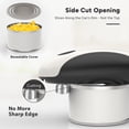 thumbnail image 3 of Electric Can Opener, Rechargeable Electric Can Opener for Seniors with Arthritis, Smooth Edge, Food-Safe, Side Cut Opener, One Touch Automatic Can Opener, 3 of 6