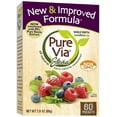 thumbnail image 1 of PureVia Stevia All Natural Zero Calorie Sweetener Packets 80 ea (Pack of 2), 1 of 1