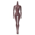thumbnail image 3 of Cuerpo de muñecas de 27cm 13 articulado para muñeca BJD juguete cuerpo desnudo pastel muñeca (negro), 3 of 9