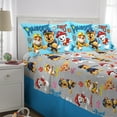 thumbnail image 4 of PAW Patrol Kids 4 Piece Gray Sheet Set, Full, 4 of 8