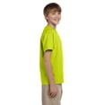 thumbnail image 4 of The Gildan Youth Ultra Cotton 6 oz T-Shirt - SAFETY GREEN - S, 4 of 4