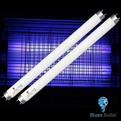 2-Pack 15W T8 UV Lamp Tubes Replacement For YONGTONG 30W Bug Zapper Mosquito insect killer Light Bulb