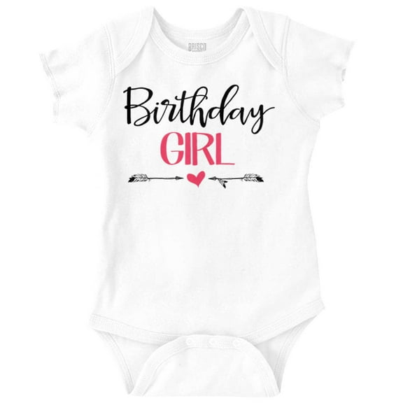 Birthday Girl Cute Party Baby Bodysuit Jumper Girls Infant Baby Brisco Brands NB