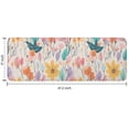 thumbnail image 7 of Pioneer Flower Floral Print Pattern Kitchen Rug Mat,Kitchen Runner Rugs Non Skid Washable,Decorative Kitchen Floor Mats for Kitchen,Sink,Laundry,17"x47.2", 7 of 7