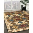 thumbnail image 2 of Ahgly Company Indoor Rectangle Abstract Sangria Brown Oriental Area Rugs, 5' x 8', 2 of 6