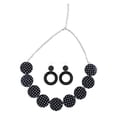 thumbnail image 4 of Conjunto de Pendientes y Collar Salvador Diseño de los Años 50, 4 of 7