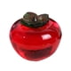 thumbnail image 3 of Figura de caqui de cristal coleccionable, figura de mesa moderna para sala de estar y hogar Rojo, 3 of 8