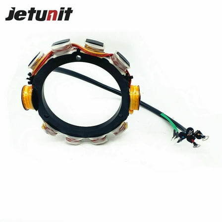 Stator for Yamaha outboard 6G5-85510-10-00 6G5-85510-1 1986-1989 150-225H 15 amp