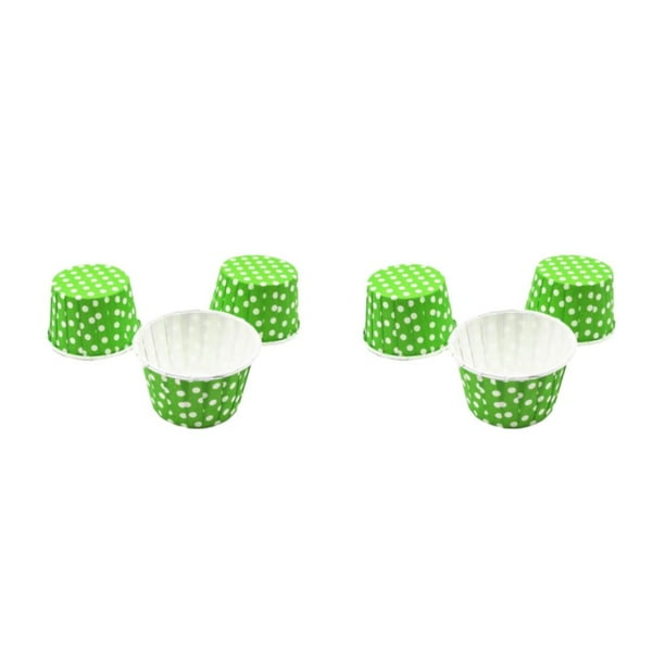 Injueey 50 Uds. De vasos para helado de 200ml, cuencos para postre, yogurt congelado, recipientes para comida para llevar, magdalenas, Type3 NO3