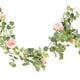 thumbnail image 4 of KAKOWELY Guirnalda de rosas falsas, planta de flores artificiales, hojas colgantes para decoración de bodas y San Valentín., 4 of 5