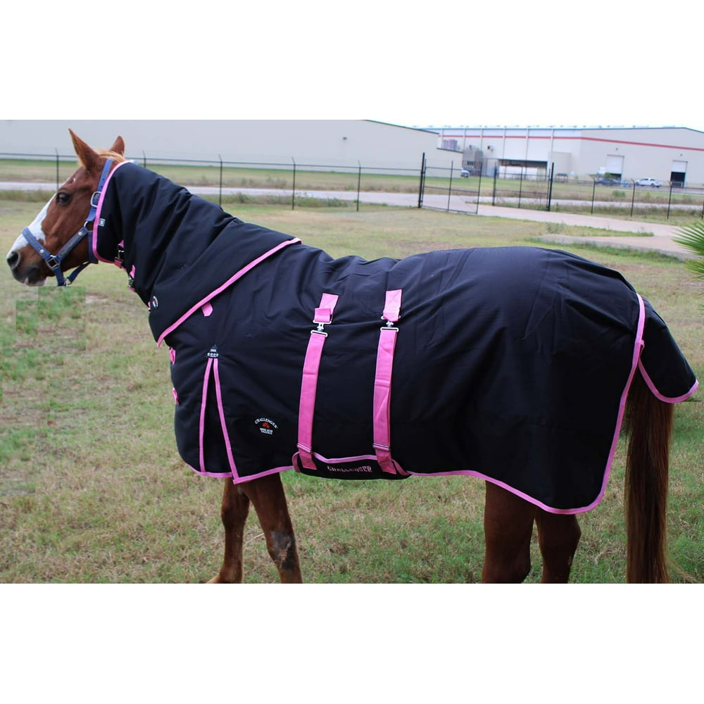 68" 1200D Turnout Waterproof Horse WINTER BLANKET HEAVY WEIGHT Belly