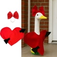 thumbnail image 2 of TIELUTT Porch Goose Heart Valentine's Day Pet Clothes Rack Small Pet Clothes Hangers for Small Dogs Pet Clothes for Large Dogs Female Pet Clothes for Medium Dogs Summer Pet Clothes for Small Dogs Gir, 2 of 7