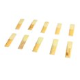 thumbnail image 1 of 10 Pcs Alto Saxophone Reeds Traditional Reed Accessory For Alto Saxophone For Beginners Intermediate Saxophonists, 1 of 8