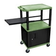 thumbnail image 7 of Luxor Tuffy Blue 3 Shelf & Black Legs - Cabinet & Side Pull-out Shelf & Electric (WTPSP42BUC2E-B), 7 of 7