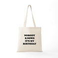 thumbnail image 5 of CafePress - Nobody Knows It's My Birthday Tote Bag - Unisex Canvas Tote Bag, Beige, 1-Piece, 5 of 6