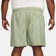 thumbnail image 6 of Nike Club Men's Woven Flow Shorts Oil Green/White, FN3307-386 Size XX-Large, 6 of 7