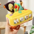 thumbnail image 5 of QTOCIO Toddler Toys, Interactive Baby Tissue Box Toy For Early Learning Sensory Stimulation Plush Educational Activity Toy, 5 of 6