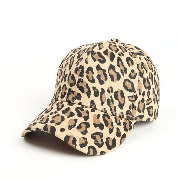 Unisex Baseball Cap Cow Leopard Zebra Printing Adjustable Hat Sun Shade Caps