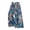 #068-Black, variant on Women's Cropped Pants with Printed and Elastic Waistband, Casual Loungewear for Home and Leisure